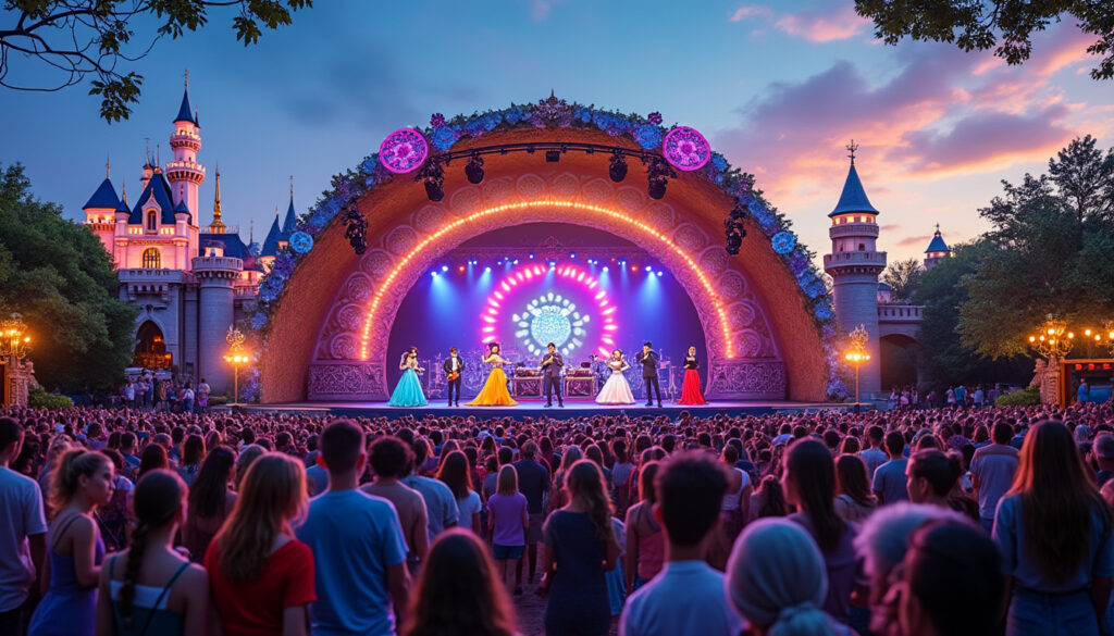 découvrez toutes les dates et animations du disney music festival 2025 à disneyland paris. plongez dans un univers musical enchanteur avec des concerts, spectacles et activités pour toute la famille.
