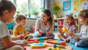 découvrez des idées ludiques de jeux musicaux pour la maternelle, favorisant l'éveil et le développement artistique des jeunes enfants.