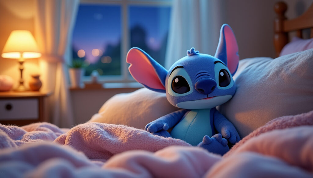 découvrez la peluche stitch qui respire, idéale pour apaiser le stress et favoriser un sommeil réparateur chez les enfants et les adultes.