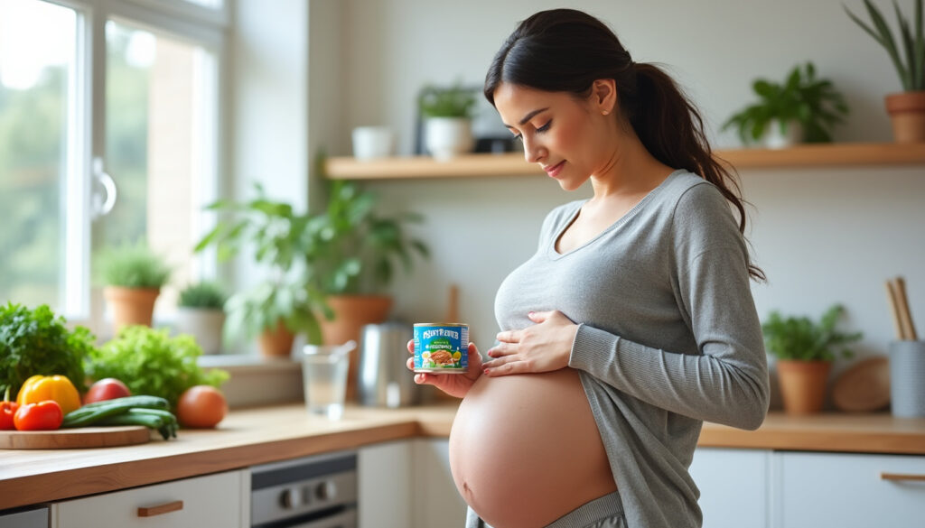 découvrez si manger du thon en boîte pendant la grossesse est sans risque pour vous et votre bébé. conseils et précautions pour une alimentation sûre.